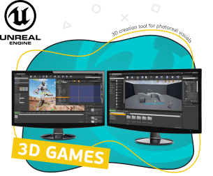 Desarrollo de juegos en el motor Unreal - Школа программирования для детей, компьютерные курсы для школьников, начинающих и подростков - KIBERone г. Barcelona