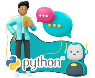 Chatbot inteligente en Python en Telegram  - Школа программирования для детей, компьютерные курсы для школьников, начинающих и подростков - KIBERone г. Barcelona