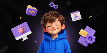 Crea la web perfecta desde cero: código, diseño y asistente de IA - Школа программирования для детей, компьютерные курсы для школьников, начинающих и подростков - KIBERone г. Barcelona